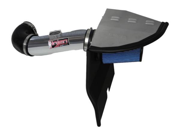 Injen - Injen 10 Camaro 3.6L V6 Polished Power-Flow Short Ram Air Intake System - PF7011P