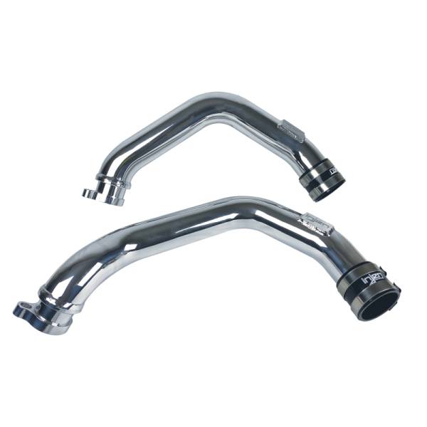 Injen - Injen 15-16 BMW M3 (F80) L6 Twin Turbo Polished Intercooler Charge Pipe w/ 1/8in Female NPT Bungs - SES1116ICP