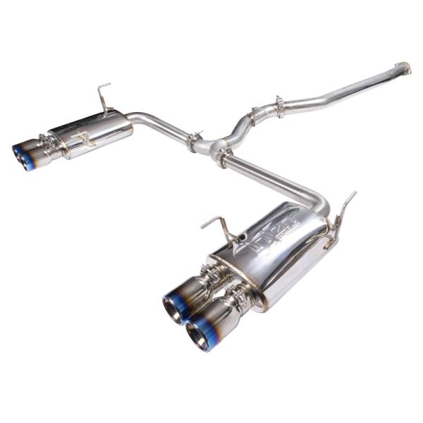 Injen - Injen 15-20 Subaru STI Cat Back Exhaust w/ Quad Titanium Tips - SES1207TT