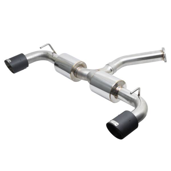 Injen - Injen 19-22 Hyundai Veloster N L4 2.0L Turbo Performance SS Axle Back Exhaust System - Carbon Tips - SES1343ABCF