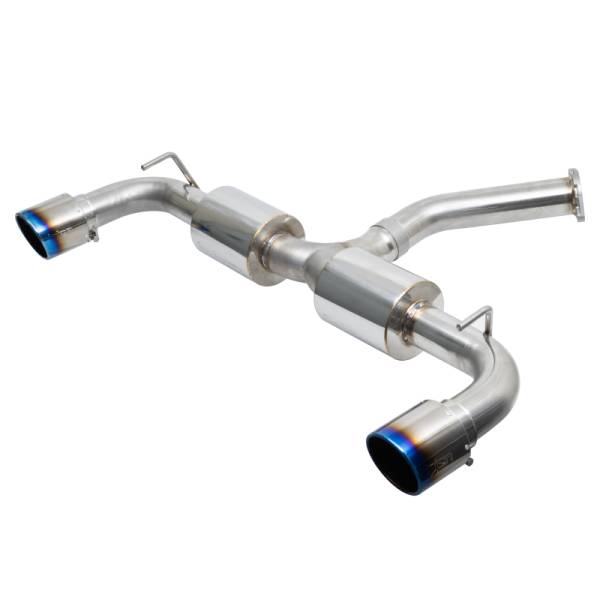 Injen - Injen 19-22 Hyundai Veloster N L4 2.0L Turbo Performance SS Axle Back Exhaust System - Burnt Ti Tips - SES1343ABTT