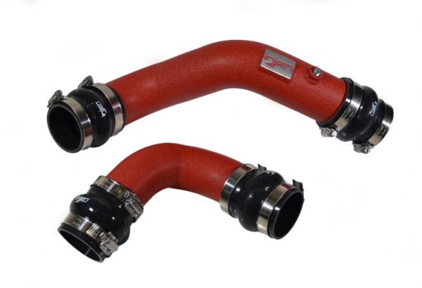 Injen - Injen 17-19 Honda Civic Type-R Aluminum Intercooler Piping Kit - Wrinkle Red - SES1582ICPWR