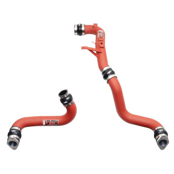 Injen - Injen 22-23 Honda/Acura Civic/Si/Integra 1.5L Turbo Aluminum Intercooler Pipe Kit - Wrinkle Red - SES1586ICPWR