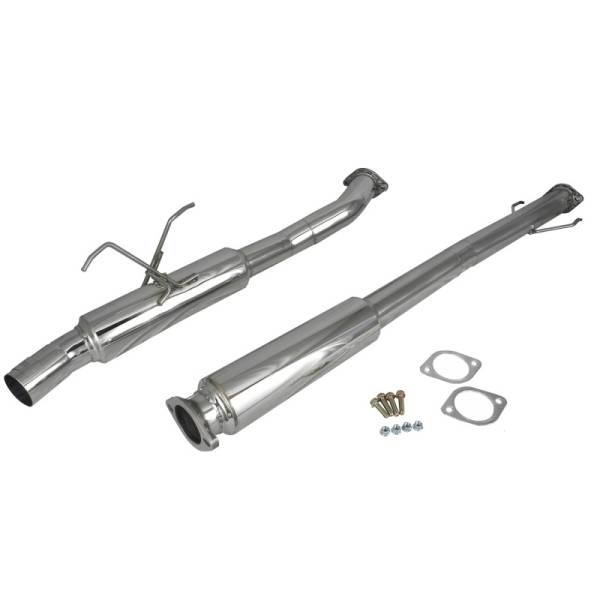 Injen - Injen 11-17 Nissan Juke (incl Nismo) 3 Polished Stainless Steel Full Catback Exhaust - SES1900P