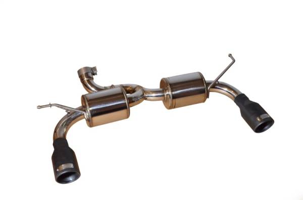 Injen - Injen 07-17 Jeep Wrangler JK 3.6L/3.8L 63mm Polished Axle-back Exhaust - SES5004P