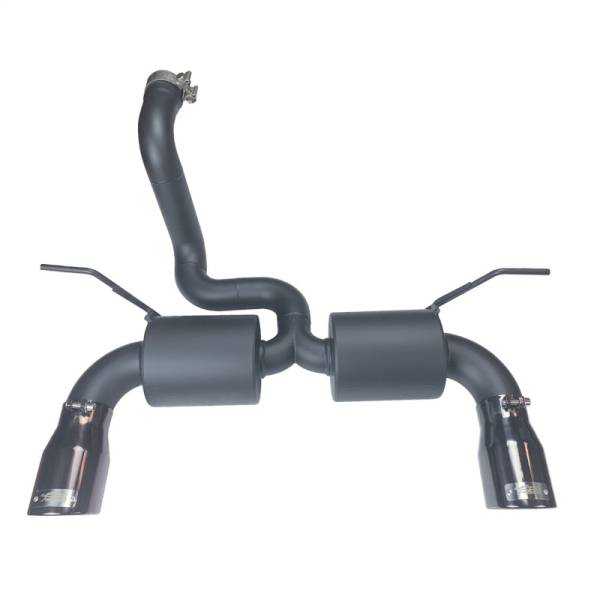 Injen - Injen 18-20 Jeep Wrangler JL L4-2.0L Turbo / V6-3.6L SS Axle-back Exhaust - Black - SES5005BLK