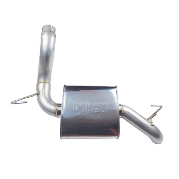 Injen - Injen 18-20 Jeep Wrangler JL V6-3.6L & L4-2.0L(t) High Tuck Axle Back Exhaust - SES5006AB