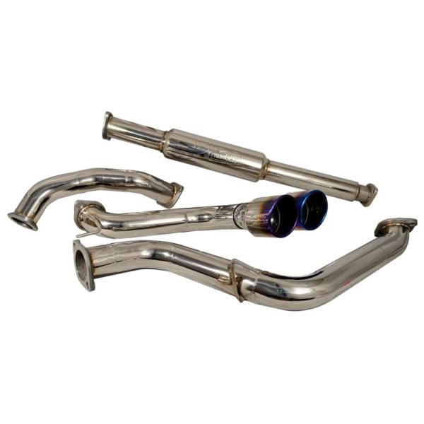 Injen - Injen 13--19 Ford Focus ST 2.0L (t) 3.00in Cat-Back Stainless Steel Exhaust System w/Titanium Tip - SES9001TT