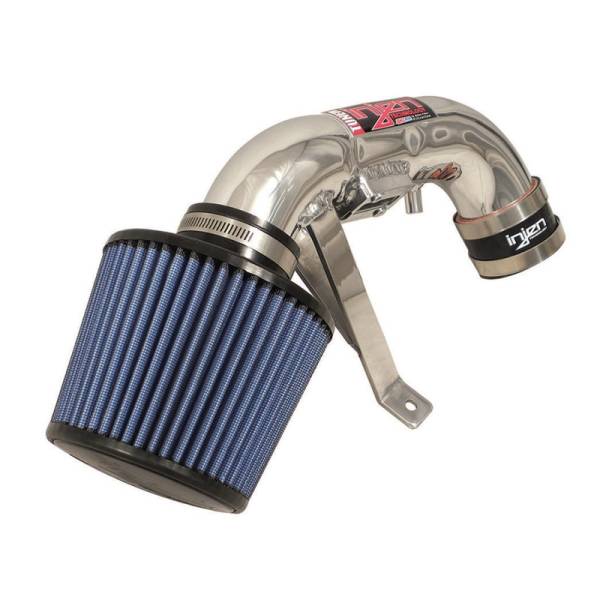 Injen - Injen 06-11 Honda Civic Hybrid 1.3L 4 cyl Polished Dyno-Tuned Air Intake w/ Web Nano-Fiber Filter - SP1580P