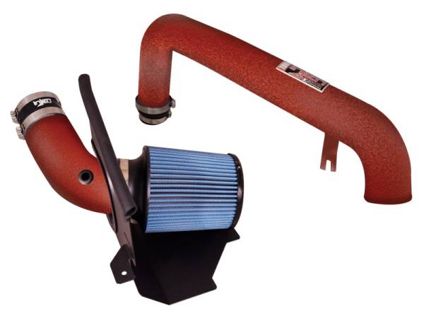 Injen - Injen 15-18 Ford Focus ST 2.0L (t) 4cyl Wrinkle Red Short Ram Intake w/ MR Tech & Heat Shield - SP9002WR