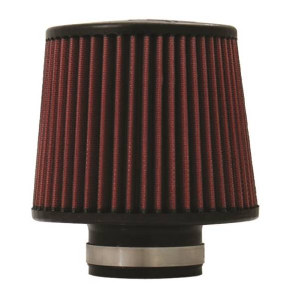 Injen - Injen High Performance Air Filter - 2.50 Black Filter 6 Base / 5 Tall / 5 Top - X-1012-BR