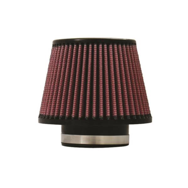 Injen - Injen High Performance Air Filter - 3.50 Black Filter 6 Base / 5 Tall / 5 Top - X-1015-BR