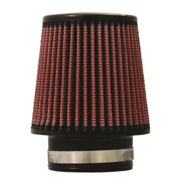 Injen - Injen High Performance Air Filter - 3.00 Black Filter 6 Base / 5 Tall / 4 Top - 45 Pleat - X-1017-BR