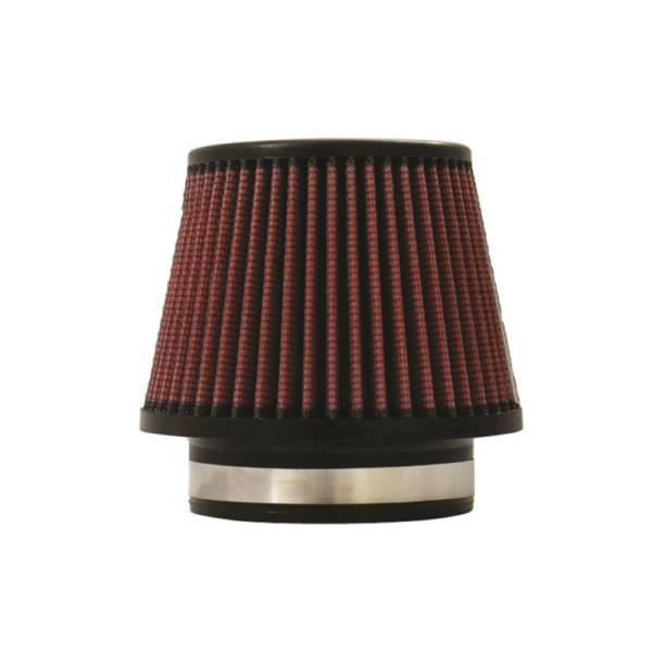 Injen - Injen High Performance Air Filter - 4.50 Black Filter 6.75 Base / 5 Tall / 5 Top - X-1018-BR