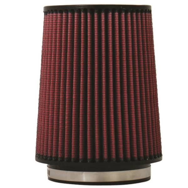 Injen - Injen High Performance Air Filter - 5 Black Filter 6 1/2 Base / 8 Tall / 5 1/2 Top - X-1022-BR