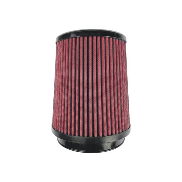 Injen - Injen 8-Layer Oiled Cotton Gauze Air Filter 5.0in ID/ 6.5in Base / 6.9in Height / 5.35in Top - X-1051-BR