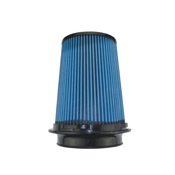 Injen - Injen SuperNano-Web Air Filter 5in Flange ID 7in Base/ 7.9in Height/ 5in Top/ Filter Monitor Nipple - X-1106-BB