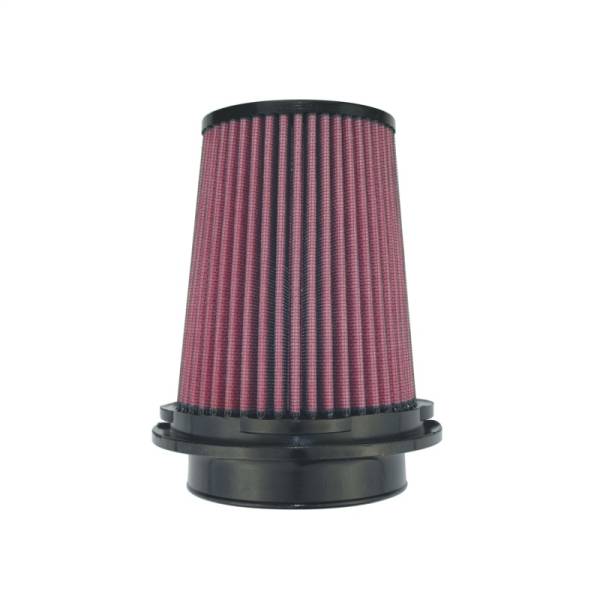 Injen - Injen 8-Layer Oiled Cotton Gauze Air Filter 4.0in ID/ 6.0in Base / 6.3in Height / 4in Top - X-1112-BR