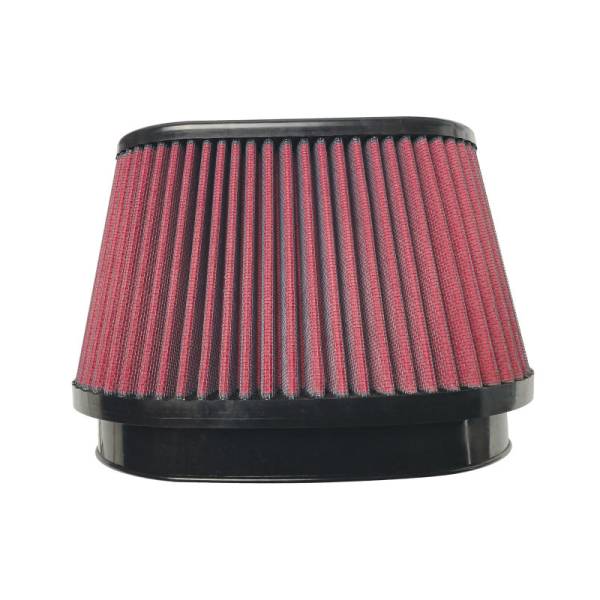 Injen - Injen Oiled Air Filter 8.5x5.63in Oval ID / 9.92x7.17in Base / 5.7in HT / 6.865ix4.115in Top - X-1126-BR