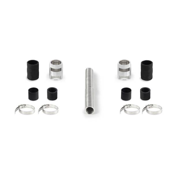 Mishimoto - Mishimoto 12in Flexible Radiator Hose Kit Chrome - MMAH-U12C