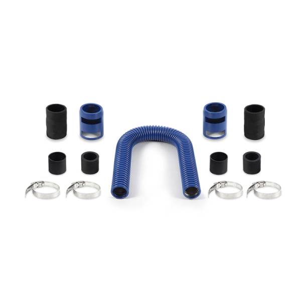 Mishimoto - Mishimoto 24in Flexible Radiator Hose Kit Blue - MMAH-U24BL