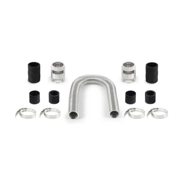 Mishimoto - Mishimoto 24in Flexible Radiator Hose Kit Chrome - MMAH-U24C