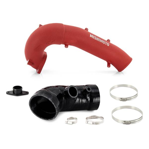 Mishimoto - Mishimoto 2017+ Honda Civic Type-R Inlet Pipe Upgrade Kit - Red - MMAI-CTR-17URD