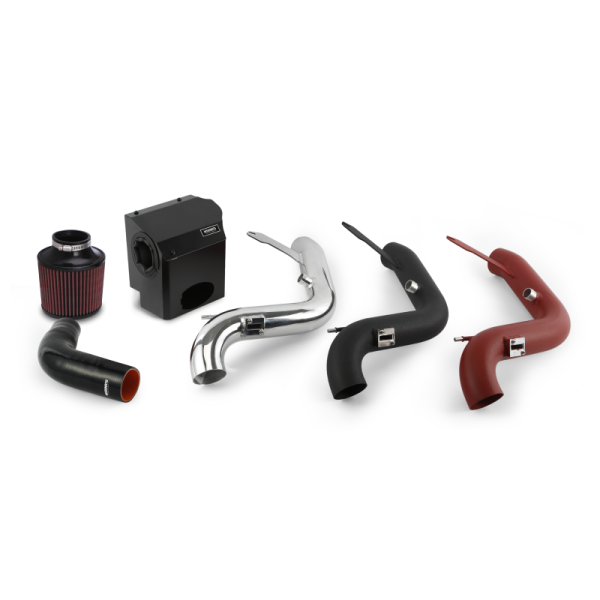 Mishimoto - Mishimoto 14-15 Ford Fiesta ST 1.6L Performance Air Intake Kit - Wrinkle Red - MMAI-FIST-14WRD