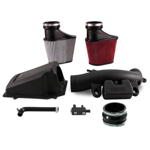 Mishimoto - Mishimoto 2018+ Jeep Wrangler JL 2.0T Air Intake w/ Oiled Filter - MMAI-JLH-18S