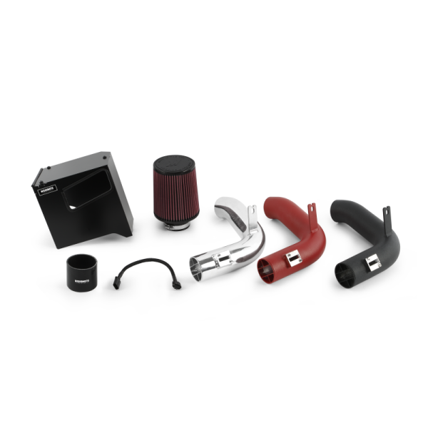 Mishimoto - Mishimoto 15-16 Subaru WRX Performance Race Air Intake Kit - Wrinkle Red - MMAI-WRX-15RWRD