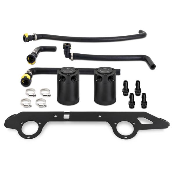 Mishimoto - Mishimoto 21-22 Ford Bronco 2.7L Baffled Oil Catch Can System - MMBCC-BR27-21S