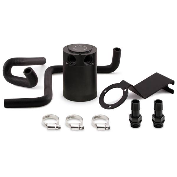 Mishimoto - Mishimoto 2013+ Subaru BRZ / 2017+ Toyota 86 / 13-16 Scion FR-S Baffled Oil Catch Can Kit - Black - MMBCC-BRZ-13PBE