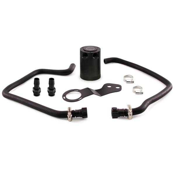 Mishimoto - Mishimoto 2016+ Chevrolet Camaro SS Baffled Oil Catch Can Kit - Black - MMBCC-CAM8-16PBE