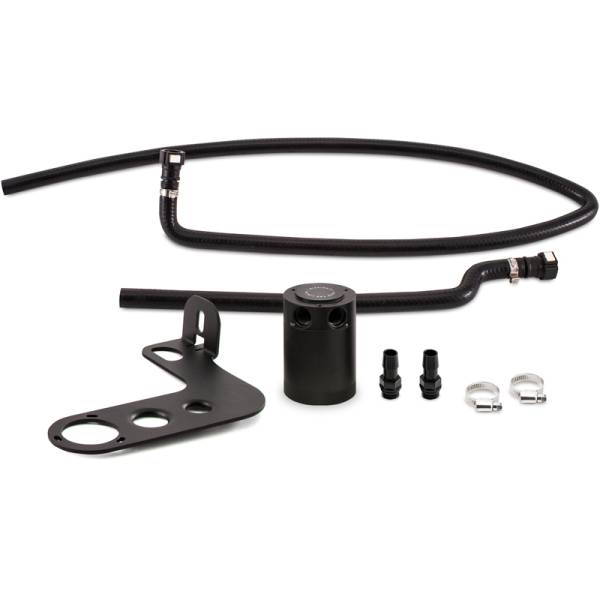 Mishimoto - Mishimoto 10-15 Chevrolet Camaro SS (Automatic) Baffled Oil Catch Can Kit - Black - MMBCC-CSS-10APBE