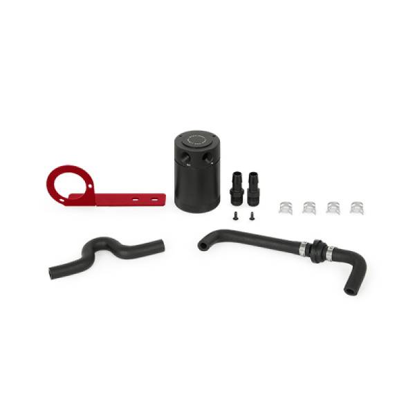 Mishimoto - Mishimoto 2017+ Honda Civic Type R Baffled Oil Catch Can Kit - Red - MMBCC-CTR-17PBERD2