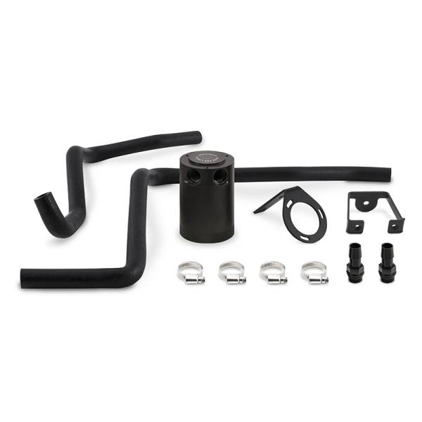 Mishimoto - Mishimoto 12-14 Dodge Charger / 12-14 Chrysler 300C 6.4L Direct Fit Oil Catch Can Kit - Black - MMBCC-MOP64-12PBEBK