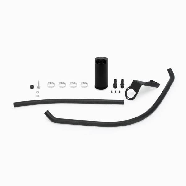 Mishimoto - Mishimoto 2009+ Dodge Ram 5.7L Baffled Oil Catch Can Kit - Black - MMBCC-RAM-09PBE2