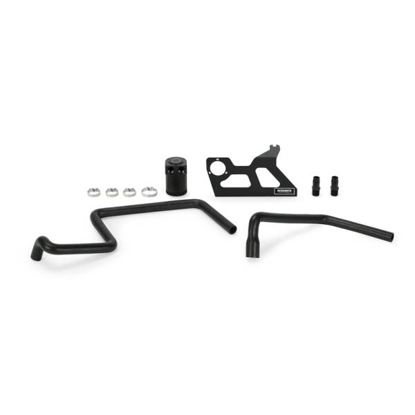 Mishimoto - Mishimoto 07-11 Jeep Wrangler JK Baffled Oil Catch Can - Black - MMBCC-WR6-07PBE2