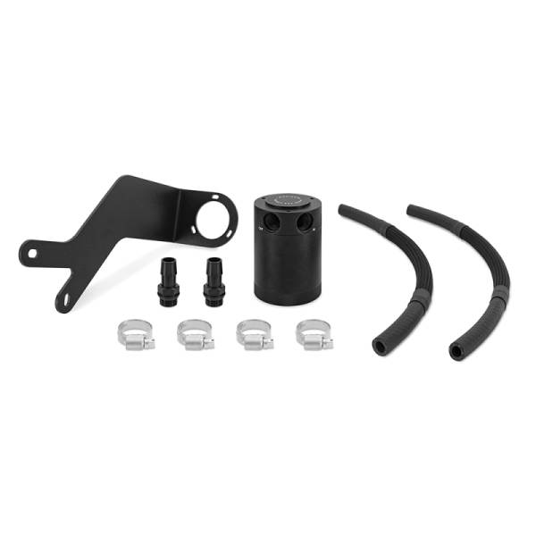 Mishimoto - Mishimoto 2018 - 2020 Subaru Crosstrek Baffled Oil Catch Can Kit - Black - MMBCC-XTK-18P