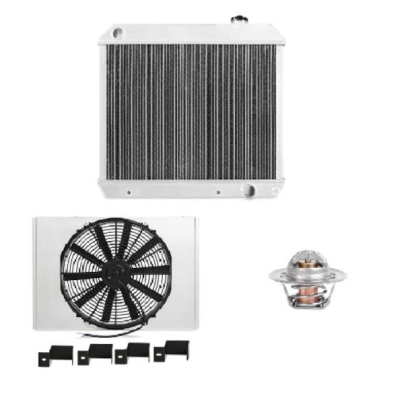 Mishimoto - Mishimoto 63-66 GM C/K Truck 250/283/292 Cooling Package - MMCPKG-CK-63