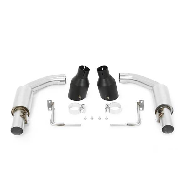 Mishimoto - Mishimoto 2015+ Ford Mustang Axleback Exhaust Pro w/ Black Tips - MMEXH-MUS8-15APBK