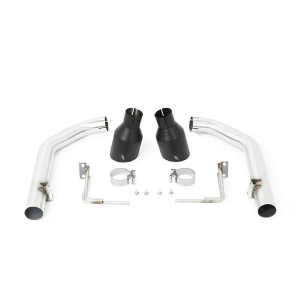 Mishimoto - Mishimoto 2015+ Ford Mustang Axleback Exhaust Race w/ Black Tips - MMEXH-MUS8-15ARBK