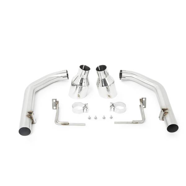 Mishimoto - Mishimoto 2015+ Ford Mustang Axleback Exhaust Race w/ Polished Tips - MMEXH-MUS8-15ARP