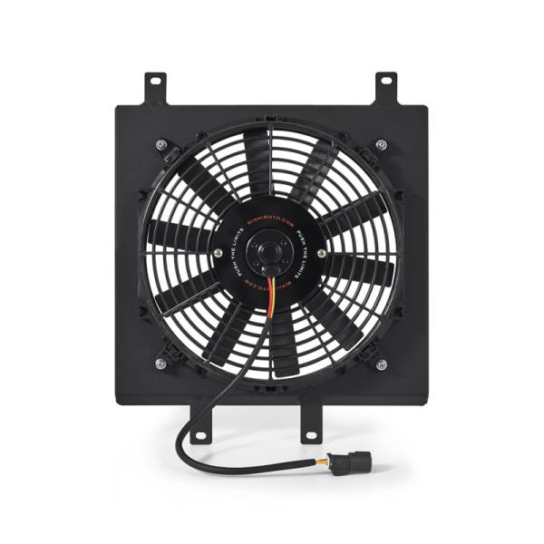 Mishimoto - Mishimoto 92-00 Honda Civic Aluminum Fan Shroud Black - MMFS-CIV-92BK