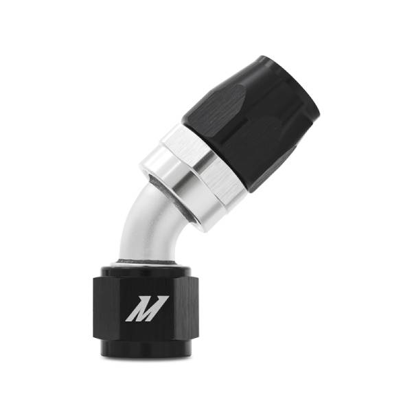 Mishimoto - Mishimoto Aluminum -10AN 45 Degree Fitting - Black - MMFT-SW-10-45