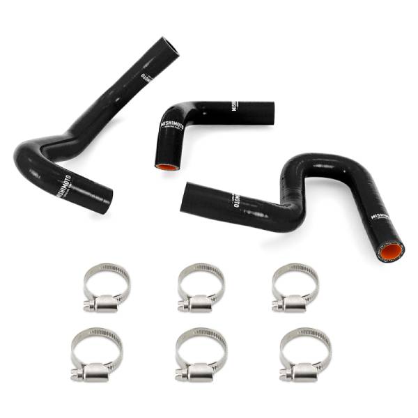 Mishimoto - Mishimoto 96-02 4Runner 3.4L Silicone Heater Hose Kit (w/o Rear Heater) Blk - MMHOSE-4RUN34-96HHBK