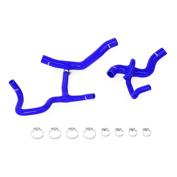 Mishimoto - Mishimoto 2016+ Chevrolet Camaro V6 Silicone Radiator Hose Kit (w/ HD Cooling Package) - Blue - MMHOSE-CAM6-16CBL