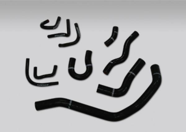 Mishimoto - Mishimoto 88-91 Honda Civic Black Silicone Hose Kit - MMHOSE-CIV-88BK