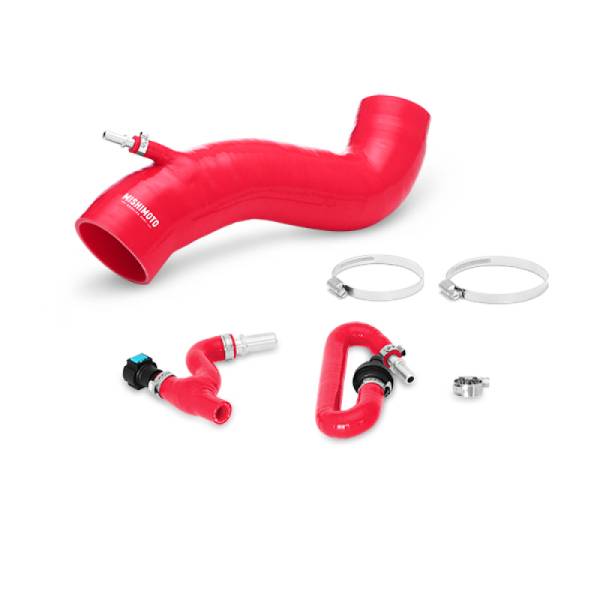 Mishimoto - Mishimoto 2016+ Ford Fiesta ST Red Silicone Induction Hose - MMHOSE-FIST-16IHRD