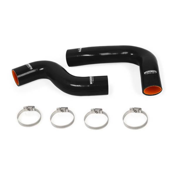 Mishimoto - Mishimoto 92-00 Subaru WRX/STI Turbo Silicone Radiator Hose Kit - Black - MMHOSE-GC8T-92BK